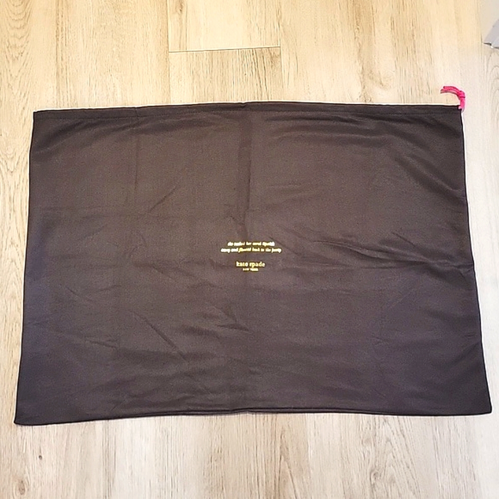 🍃 Kate Spade large dust bag cover storage